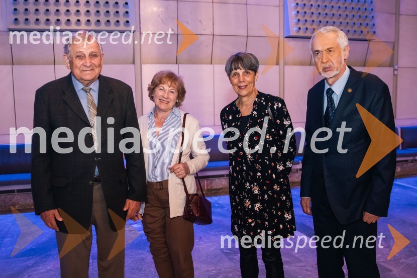  Andrej Umek;  ... ;  Nataša Stergar, prof.;  Janez  Stergar, prof. zgodovine, predsednik kluba koroških SlovencevOdprtje razstave Marie Lassnig v Cankarjevem domu