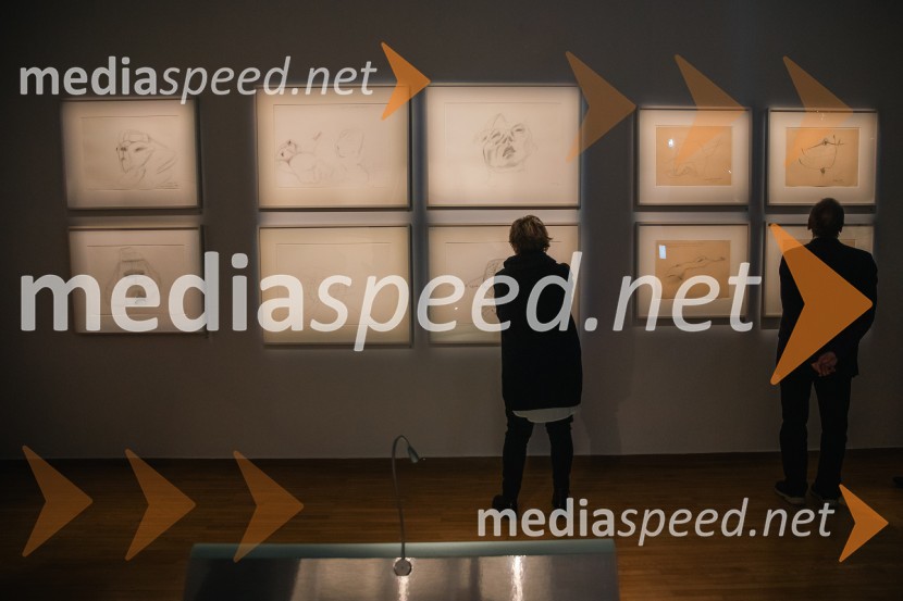 Odprtje razstave Marie Lassnig v Cankarjevem domu