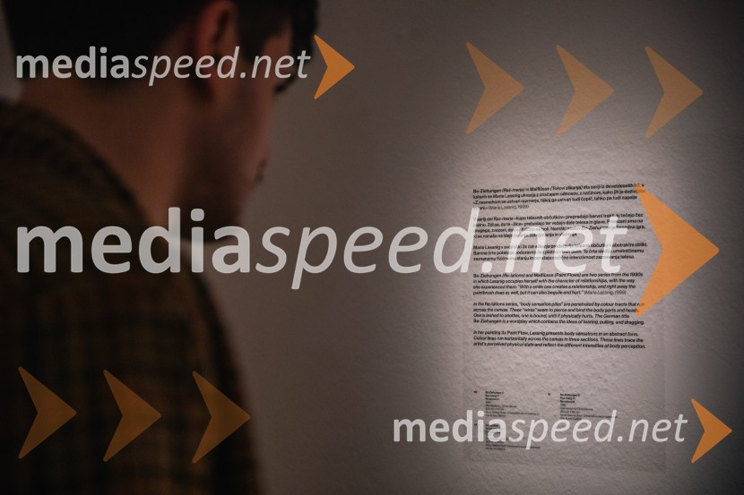 Odprtje razstave Marie Lassnig v Cankarjevem domu