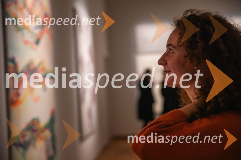 Odprtje razstave Marie Lassnig v Cankarjevem domu