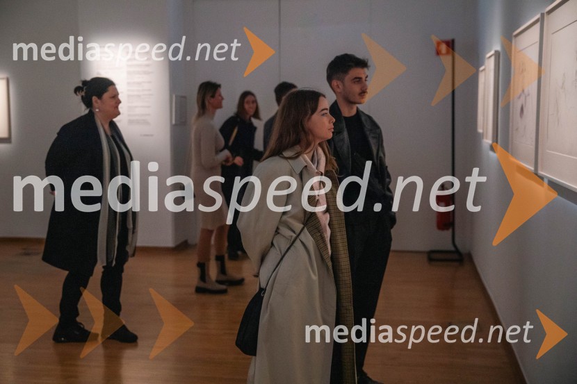 Odprtje razstave Marie Lassnig v Cankarjevem domu