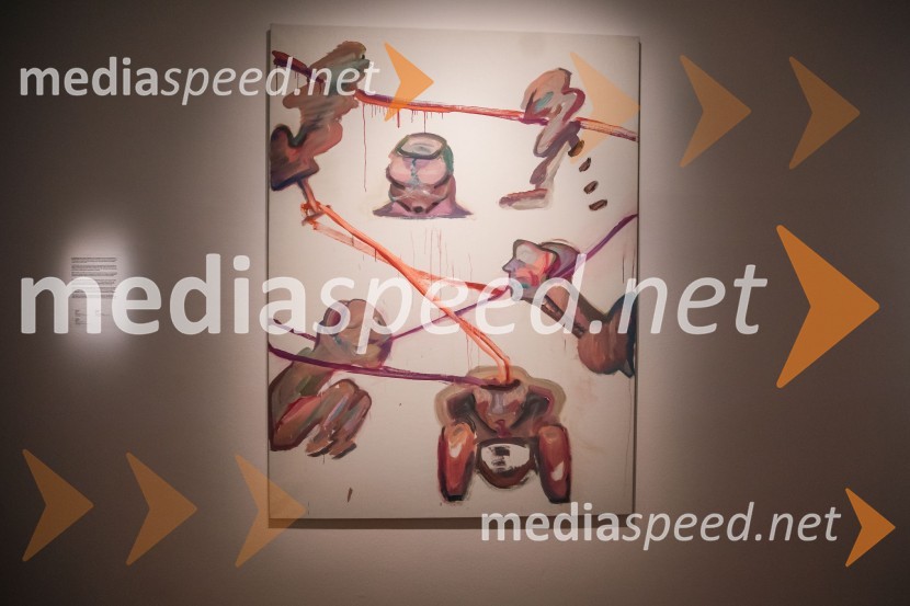 Odprtje razstave Marie Lassnig v Cankarjevem domu