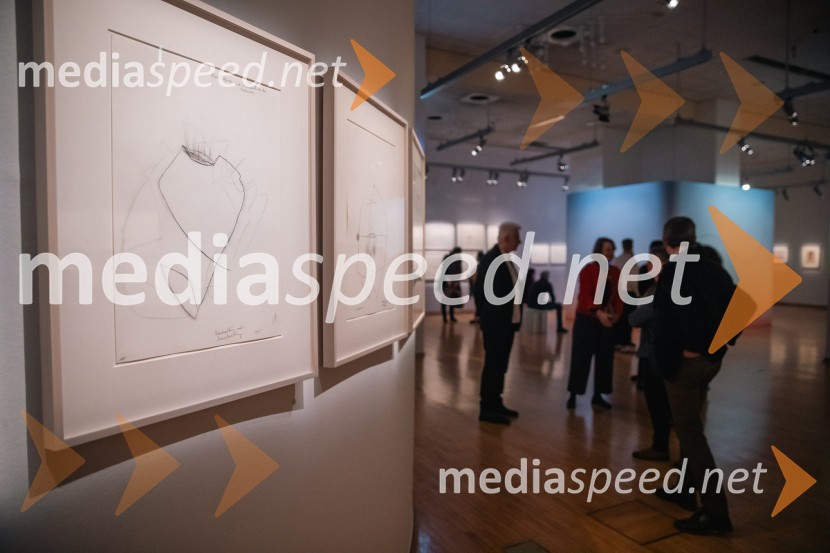 Odprtje razstave Marie Lassnig v Cankarjevem domu