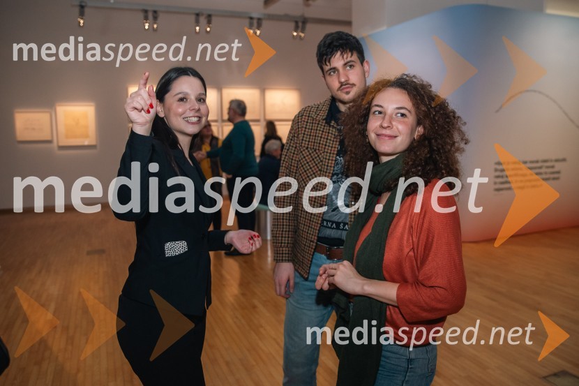 Odprtje razstave Marie Lassnig v Cankarjevem domu