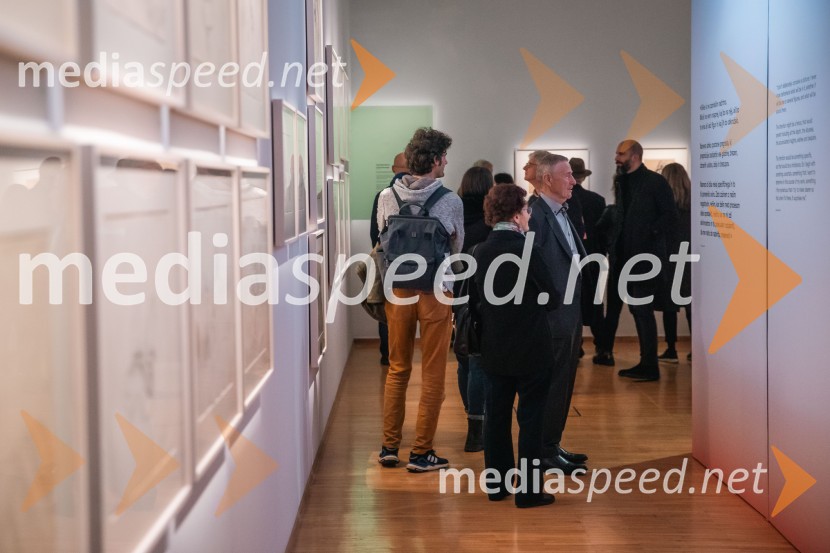 Odprtje razstave Marie Lassnig v Cankarjevem domu