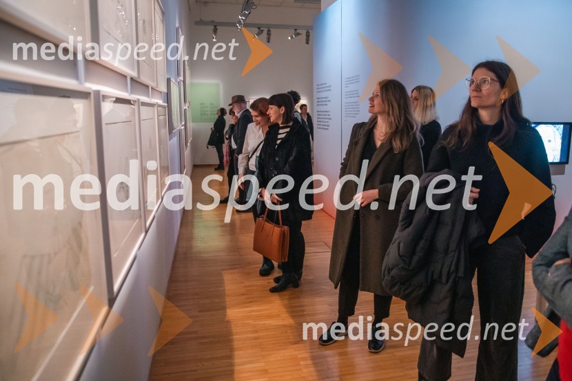 Odprtje razstave Marie Lassnig v Cankarjevem domu