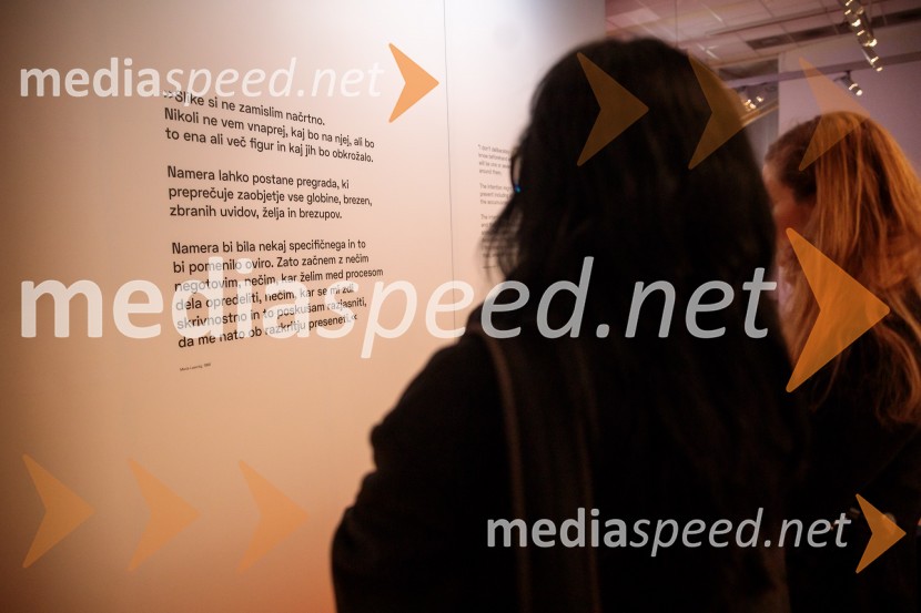 Odprtje razstave Marie Lassnig v Cankarjevem domu