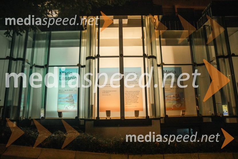 Odprtje razstave Marie Lassnig v Cankarjevem domu