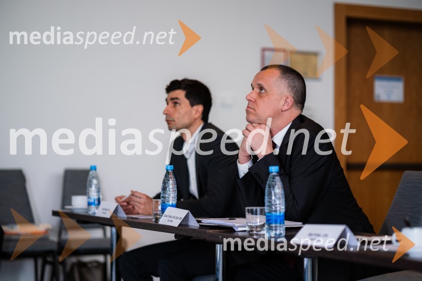  Andrej Petek, CFA, član uprave Triglav Skladi;  Oliver P. Müller, CFA, CAIA, FRM, CFA Society SwitzerlandCFA Research Challenge 2023/2024