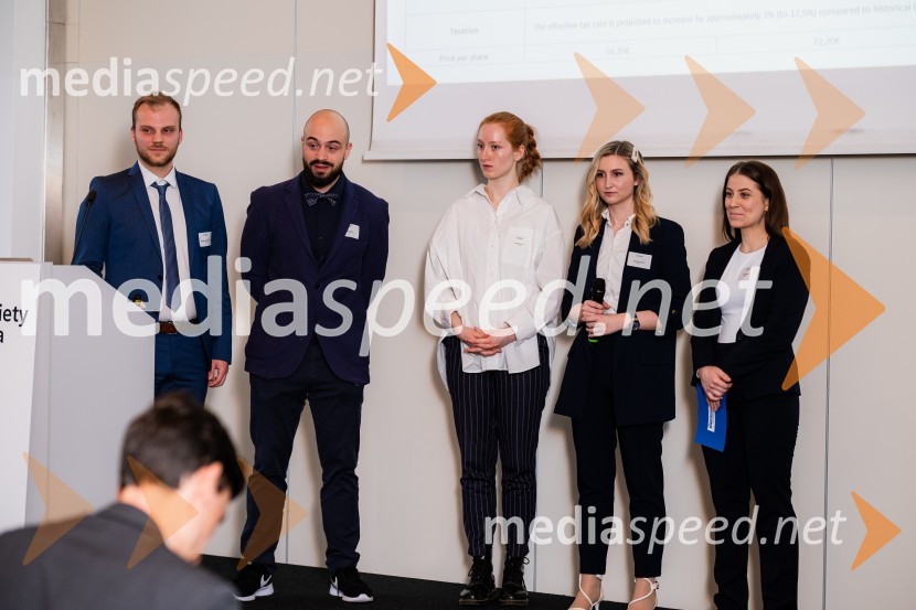  Aleksandar Toplichanski;  Anej Grašič;  Dominika Virt;  Dorotea Pittner;  Ajda LipnikCFA Research Challenge 2023/2024