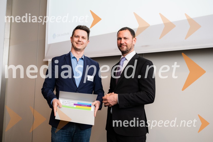  Matija Filiplič, CFA, Cenilna družba in član upravnega odbora društva CFA Slovenija; dr. Primož Dolenc, Banka SlovenijeCFA Research Challenge 2023/2024