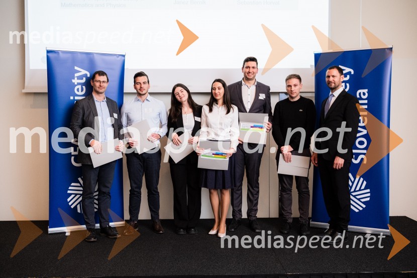   Primož Rozman;  Vito Ljubec;  Angela Zdravkovska;  Barbara Teodorovič;  Peter  Kranjec;  ... ; dr. Primož Dolenc, Banka SlovenijeCFA Research Challenge 2023/2024