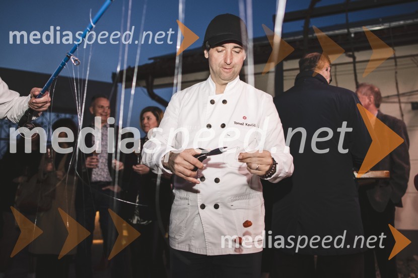  Tomaž Kavčič, kuharski mojster, Pri Lojzetu, Zemono, podpredsednik BASSSteyerjev tradicionalni kulinarični večer s Tomažem Kavčičem