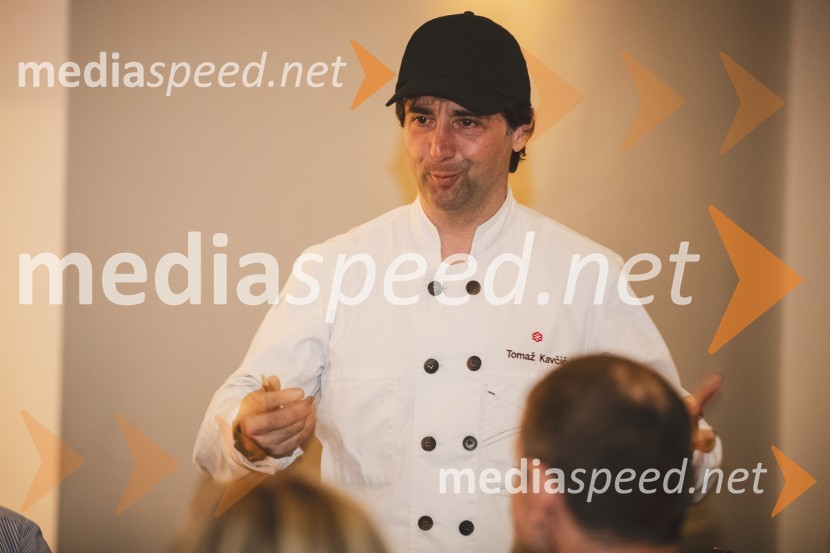  Tomaž Kavčič, kuharski mojster, Pri Lojzetu, Zemono, podpredsednik BASSSteyerjev tradicionalni kulinarični večer s Tomažem Kavčičem