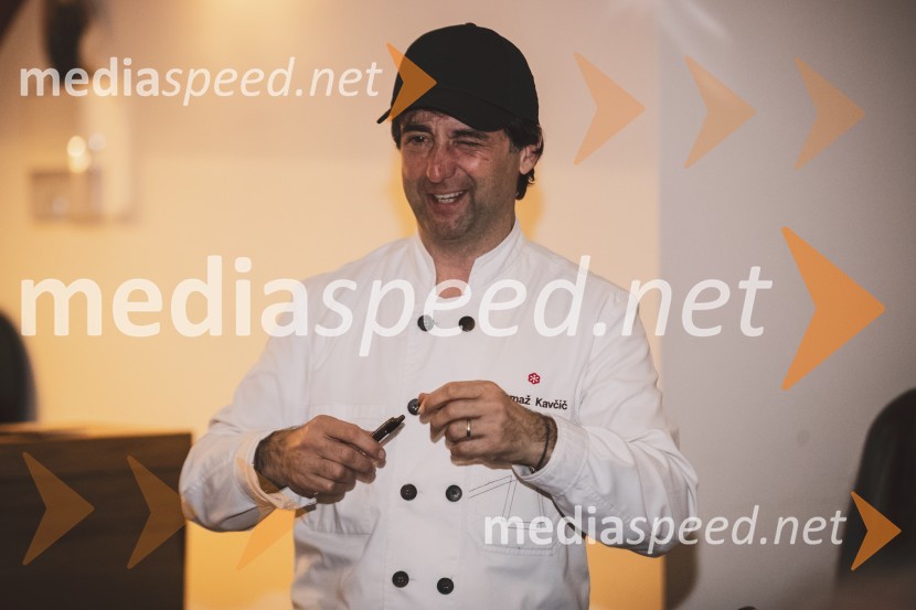  Tomaž Kavčič, kuharski mojster, Pri Lojzetu, Zemono, podpredsednik BASSSteyerjev tradicionalni kulinarični večer s Tomažem Kavčičem