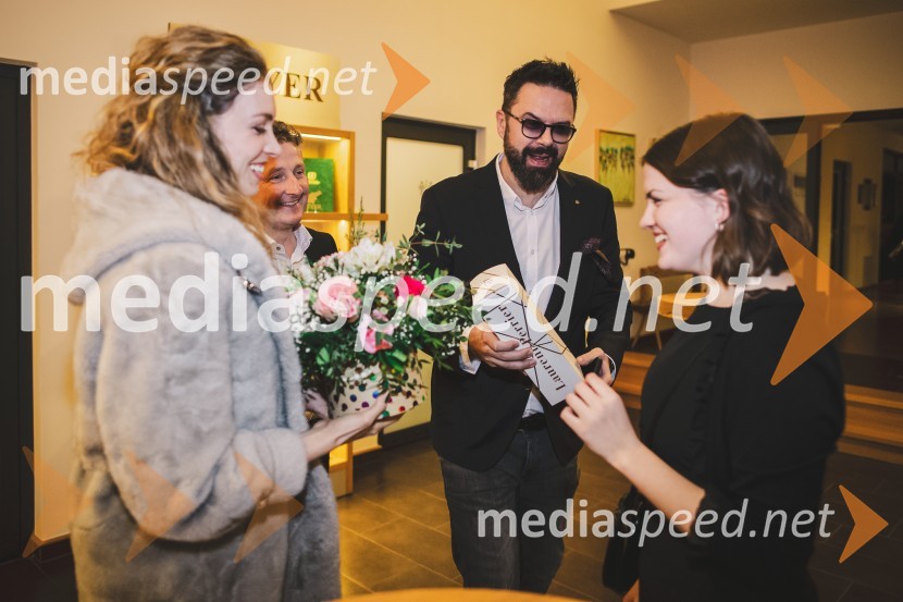  Hana Huljić;  Danilo Steyer,   vinar, Steyer Vina; vinski vitez, predsednik Vinske reprezentance Slovenije;  Petar Grašo, pevec;  Vaneja Steyer, Steyer VinaSteyerjev tradicionalni kulinarični večer s Tomažem Kavčičem