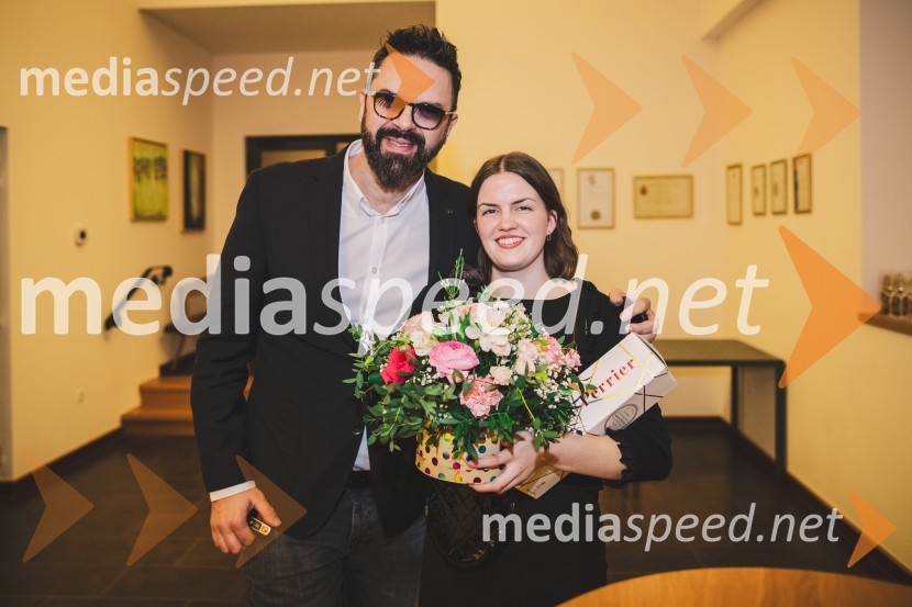  Petar Grašo, pevec;  Vaneja Steyer, Steyer VinaSteyerjev tradicionalni kulinarični večer s Tomažem Kavčičem