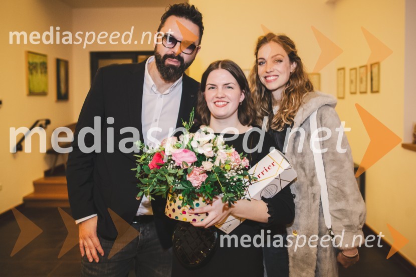  Petar Grašo, pevec;  Vaneja Steyer, Steyer Vina;  Hana HuljićSteyerjev tradicionalni kulinarični večer s Tomažem Kavčičem