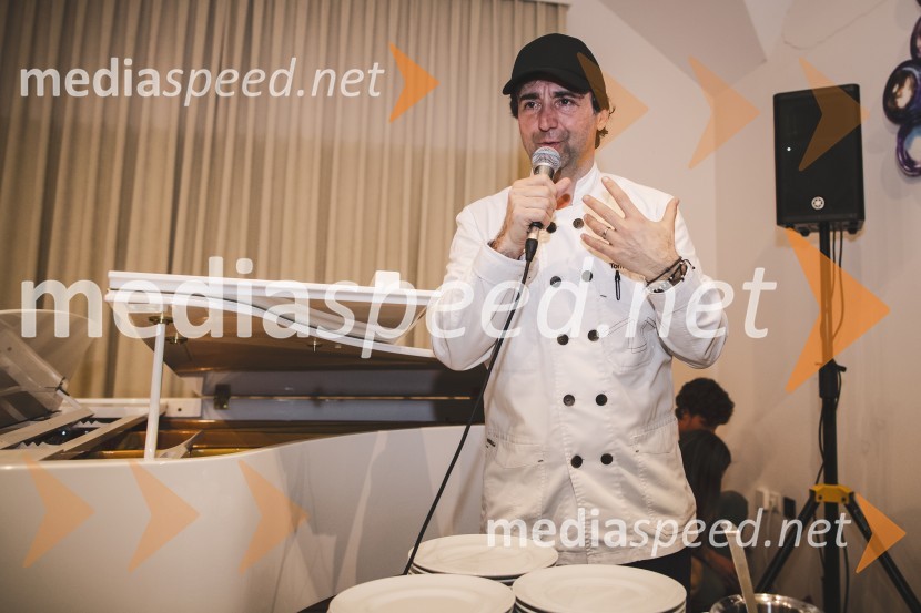  Tomaž Kavčič, kuharski mojster, Pri Lojzetu, Zemono, podpredsednik BASSSteyerjev tradicionalni kulinarični večer s Tomažem Kavčičem