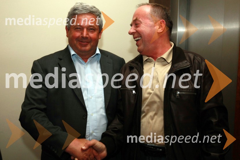 Franci Jezeršek, Hiša kulinarike Jezeršek in Ivan Žilić, direktor podjetja Gost d.o.o.Rožmarin, koncert skupine Leeloojamais