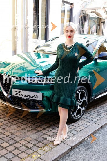  Jutra Zorc, manekenkaAlfa Romeo in modna hiša Ferme združujeta poti