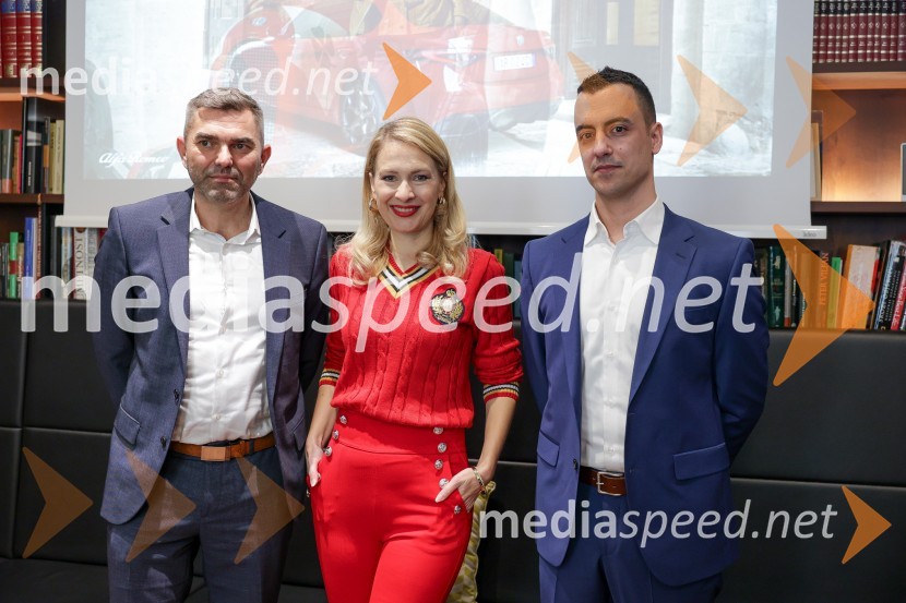  Uroš Mravinec, Avto Triglav d.o.o.;  Maja Ferme, modna oblikovalka;  ... Alfa Romeo in modna hiša Ferme združujeta poti