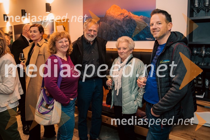 Slovenija, 4 barve, odprtje razstave Gregorja Kresala