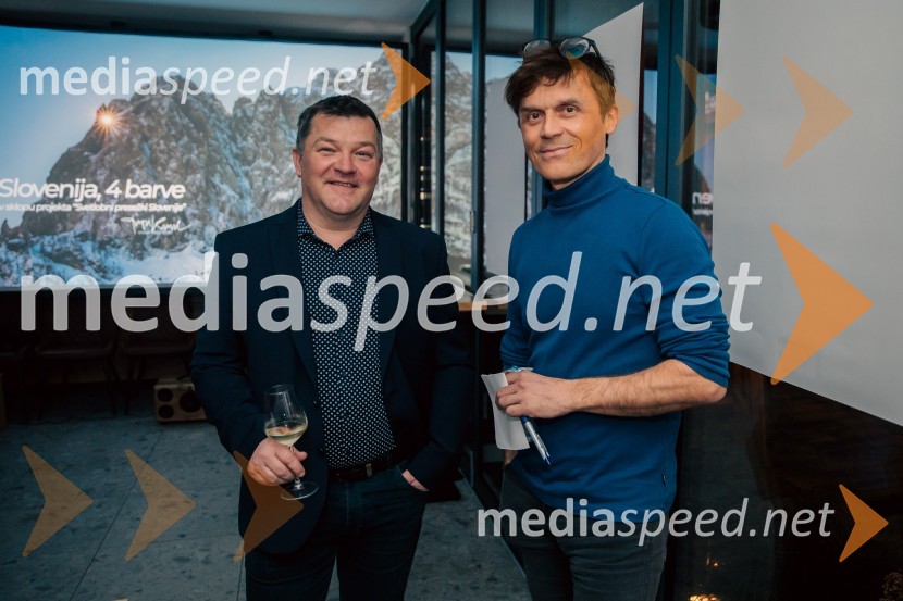  Damjan Gale, Operna klet;  Gregor Kresal, filmski ustvarjalec in fotograf, nekdanji alpinistSlovenija, 4 barve, odprtje razstave Gregorja Kresala