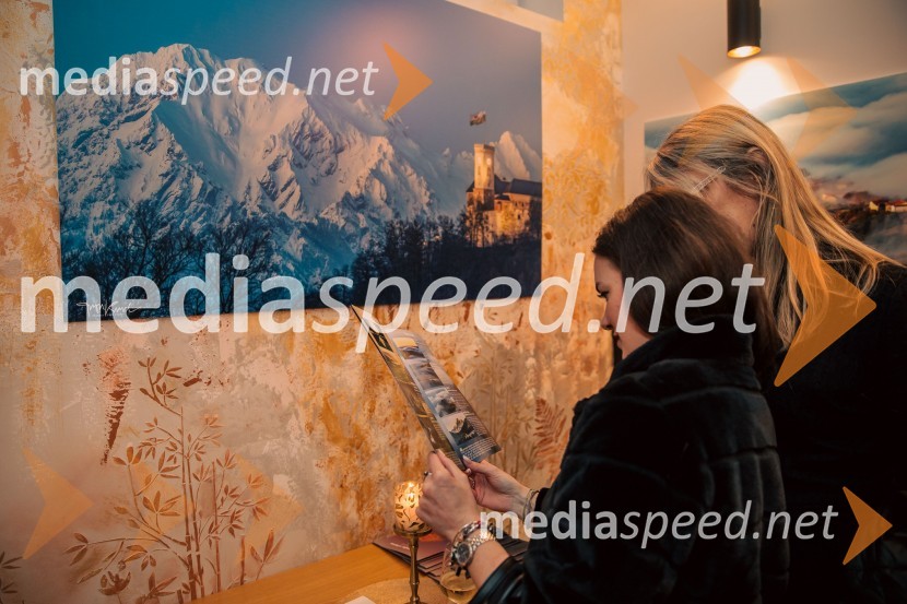 Slovenija, 4 barve, odprtje razstave Gregorja Kresala