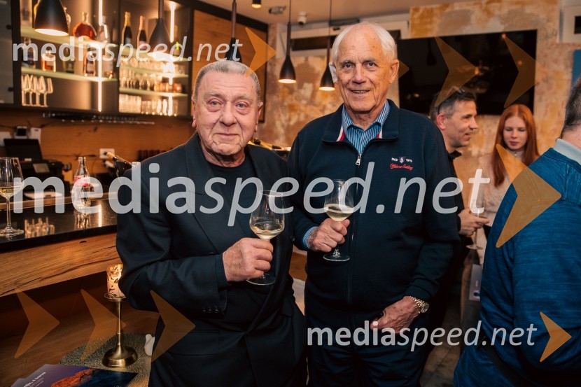  Stane Hauptman; prof. dr. Janez KresalSlovenija, 4 barve, odprtje razstave Gregorja Kresala