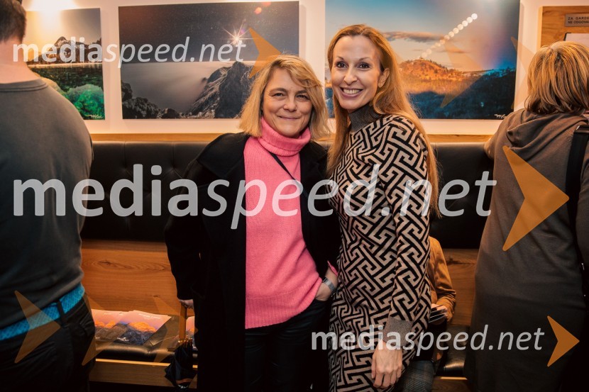 Manca Majeršič Sevšek, dramaturginja;  Draga  Cukjati, REWE International AGSlovenija, 4 barve, odprtje razstave Gregorja Kresala