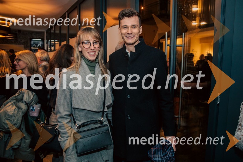 Slovenija, 4 barve, odprtje razstave Gregorja Kresala