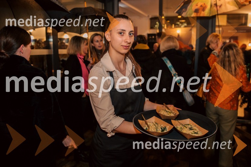 Slovenija, 4 barve, odprtje razstave Gregorja Kresala