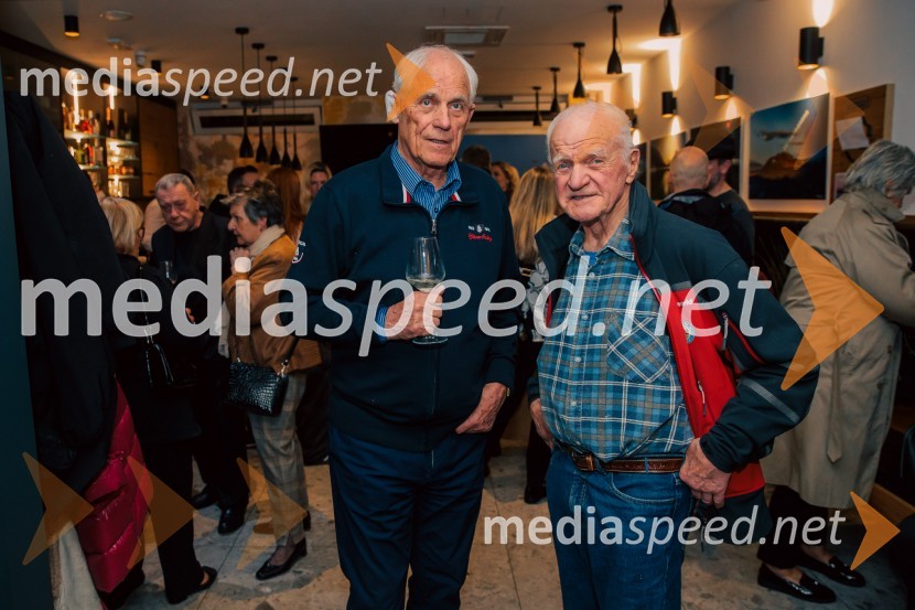 prof. dr. Janez Kresal;  ... Slovenija, 4 barve, odprtje razstave Gregorja Kresala