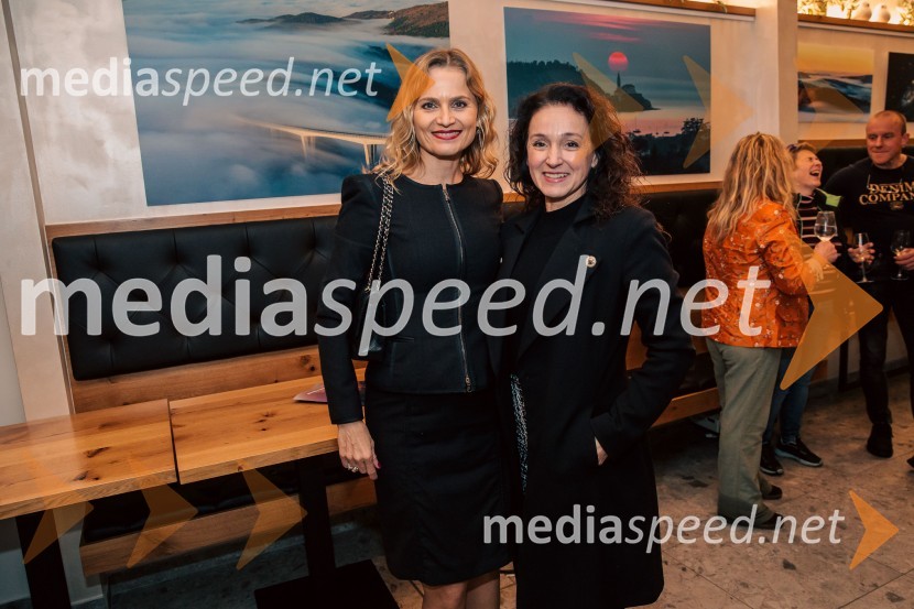  Katarina Kresal, odvetnica, nekdanja ministrica za notranje zadeve;  Marija Jurca, vodja pisarne, Evropski center za reševanje sporovSlovenija, 4 barve, odprtje razstave Gregorja Kresala