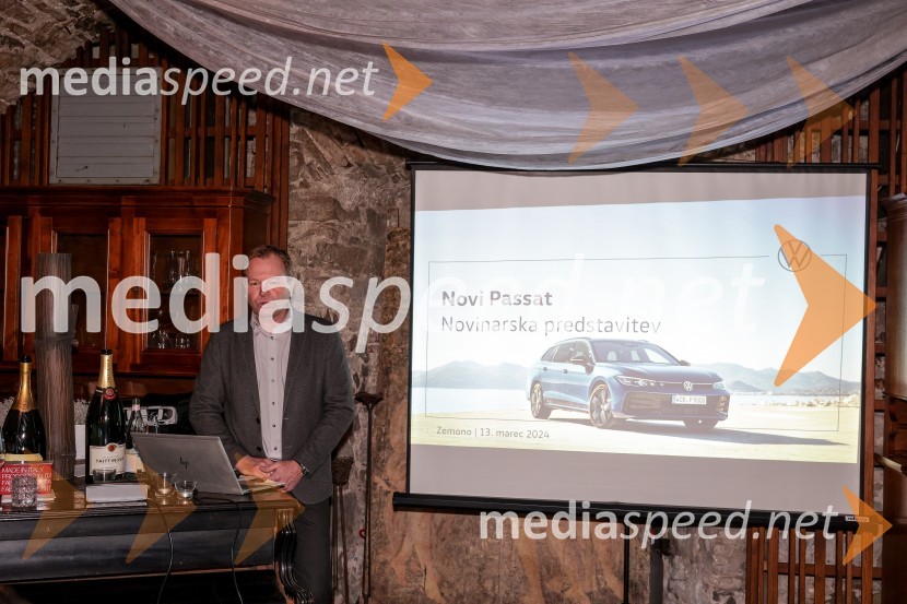  Marko Škriba, direktor znamke Volkswagen pri Porsche Slovenija d.o.o.Novi Volkswagen Passat, predstavitev