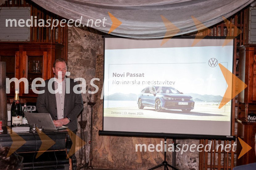  Marko Škriba, direktor znamke Volkswagen pri Porsche Slovenija d.o.o.Novi Volkswagen Passat, predstavitev