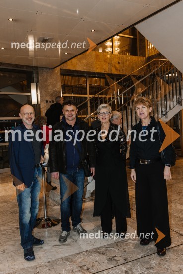  Boštjan Tadel;  Peter Srpčič, direktor, Mestno gledališče Ptuj;  Mirjam Drnovšček, direktorica, SNG Nova Gorica;  Vesna Jurca Tadel, ravnateljice SNG Drama LjubljanaPremiera Ko se mrtvi prebudimo, SNG Nova Gorica