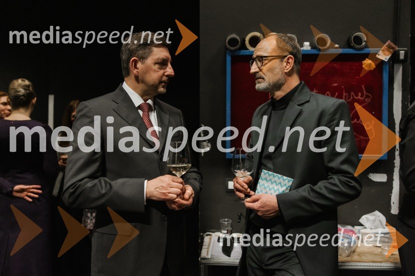 dr. Aleš Musar, lastnik Ruske dače;  Blaž Valič, igralecPremiera Ko se mrtvi prebudimo, SNG Nova Gorica