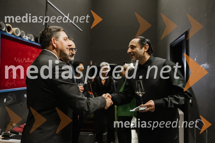 dr. Aleš Musar, lastnik Ruske dače;  Gorazd Jakomini, igralec Premiera Ko se mrtvi prebudimo, SNG Nova Gorica