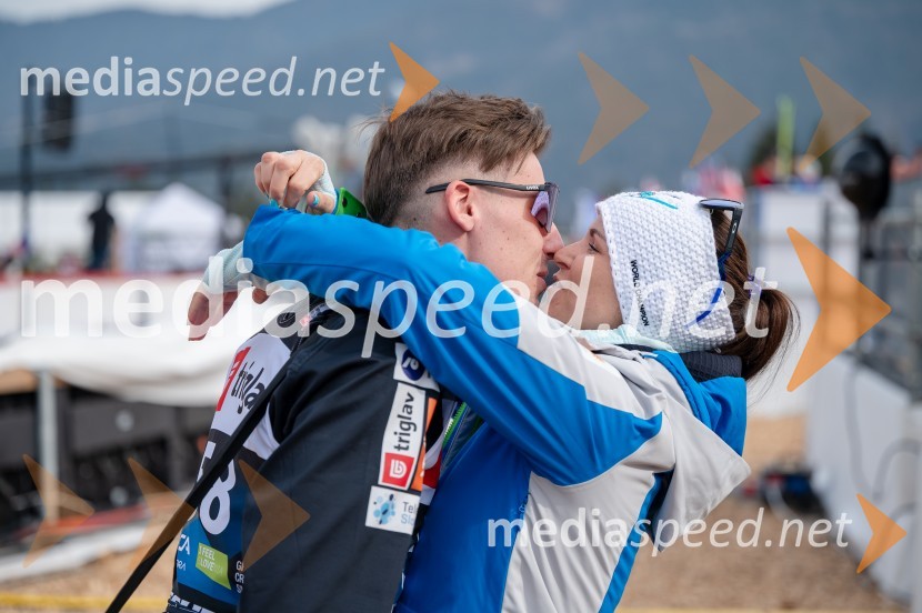  Timi Zajc, smučarski skakalec;  Nuša Rakovec, Zavod SLOSKIPlanica 2024, četrtek