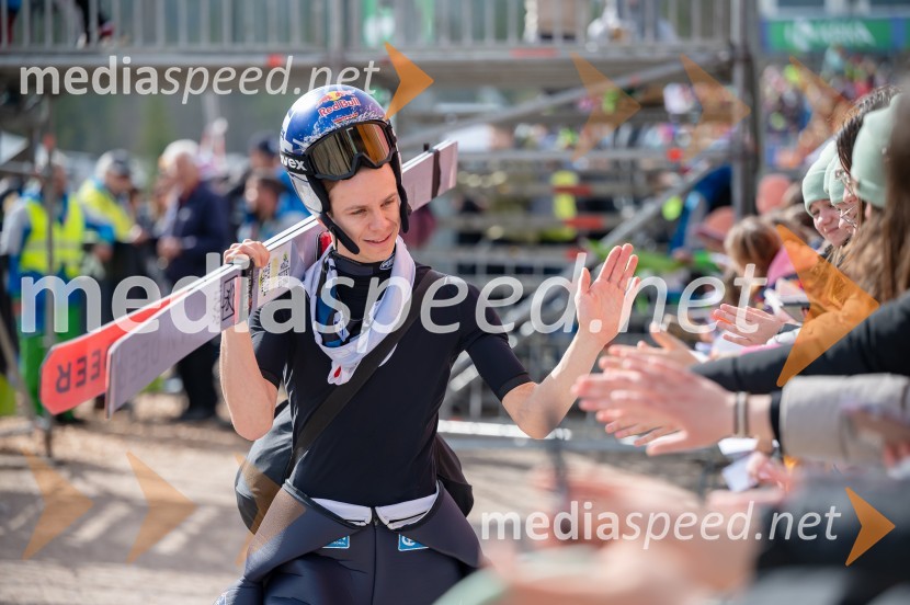  Andreas Wellinger, smučarski skakalec (Nemčija)Planica 2024, četrtek