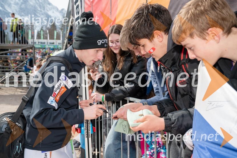  Lovro Kos, smučarski skakalecPlanica 2024, četrtek