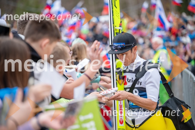  Noriaki Kasai, smučarski skakalec (Japonska)Planica 2024, četrtek