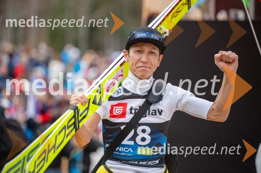  Noriaki Kasai, smučarski skakalec (Japonska)Planica 2024, četrtek