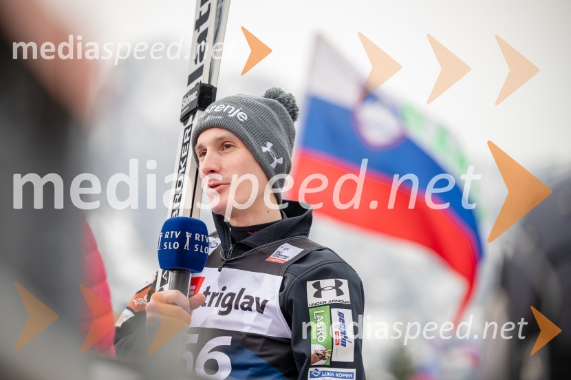  Domen Prevc, smučarski skakalecPlanica 2024, četrtek