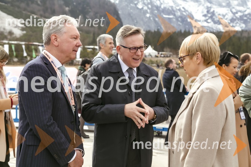  ... ;  Krzysztof Olendzki, poljski veleposlanik; dr. Nataša Pirc Musar, predsednica Republike SlovenijePlanica 2024, četrtek