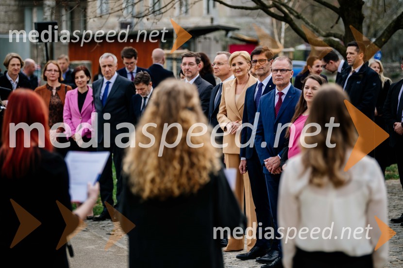 V Kranju postavili doprsni kip Prešernovega poljskega sodobnika