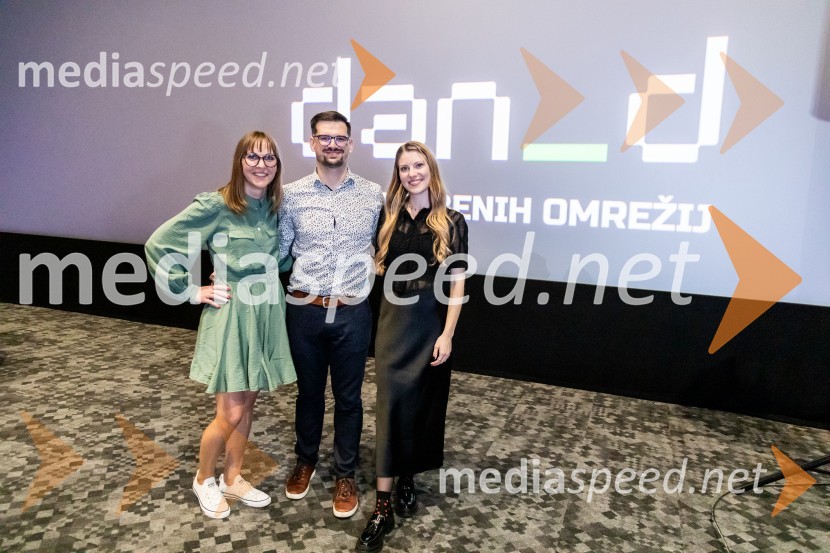  Mateja Repovž, direktorica izobraževanj na Marketing Magazinu in direktorica LSPR (Londonska šola za odnose z javnostmi);  Tadej Premk, direktor izobraževanj, Marketing magazin;  ... Dan družbenih omrežij 2024