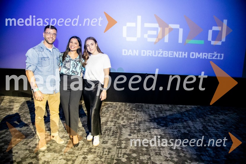  Francesco Colicci, vodja, Hootsuite;  Amrita Lal, strokovnjakinja iz LinkedIna;  Grace Andrews, direktorica marketinga, The Diary of a CEODan družbenih omrežij 2024